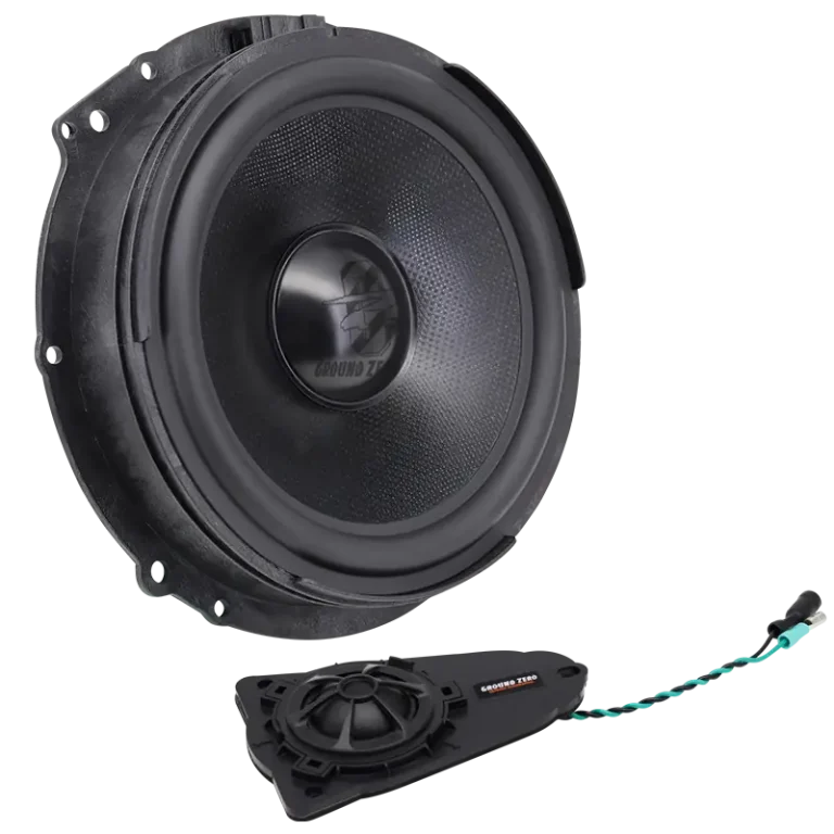 Abbildung eines Lautsprechers, das bei Helmut Wölfler Caraudio angeboten wird.