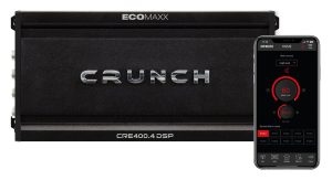 Abbildung des Produktes Crunch Ecomaxx, CRE400 DSP was bei Caraudio Wölfler Helmut angeboten wird