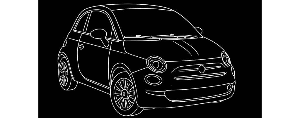 Abbildung der Fahrzeugmarke Fiat 500